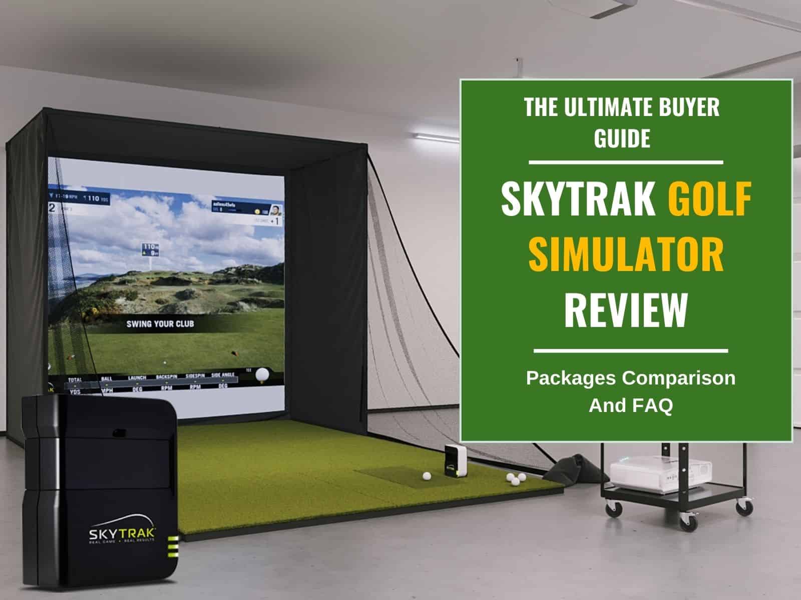 Skytrak golf Simulator Review