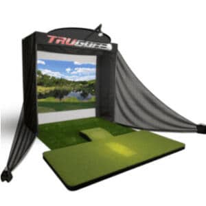 TruGolf Indoor Golf Simulator Platinum Entertainment Package