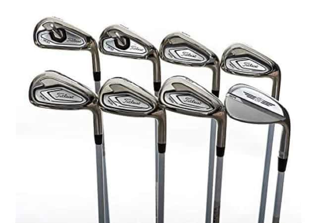 Titleist T300 Irons on white background