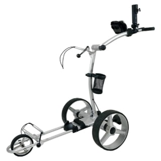 NovaCaddy Electric X9RD Golf Trolley Cart on white background