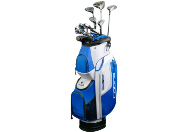 Cobra Golf 2021 Men's Fly XL Complete Set Cart Bag on white background