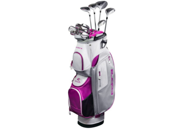  Cobra Golf 2021 Women's Fly XL Complete Set on white background