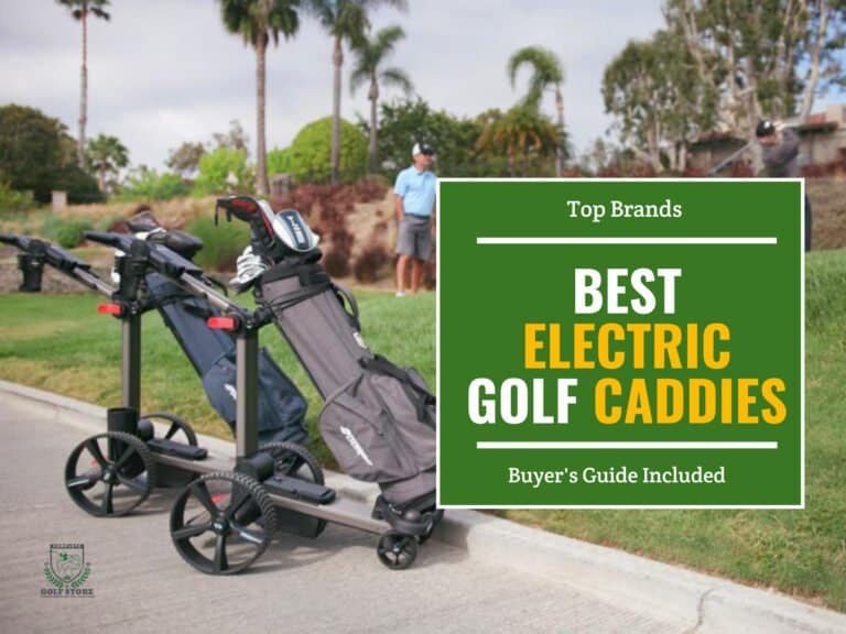 best electric golf caddies