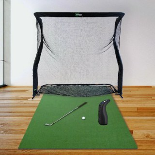 Foresight Sports GC3 Home Golf Simulator sample indoor setup