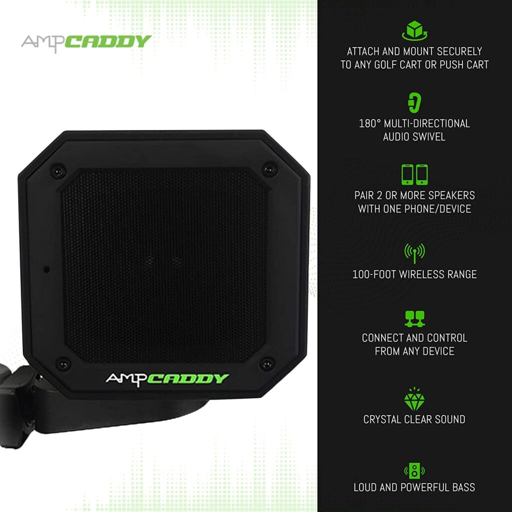 ampcaddy version 3 pro bluetooth speaker features