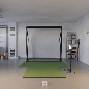 Flightscope Mevo + Practice Golf Simulator Package