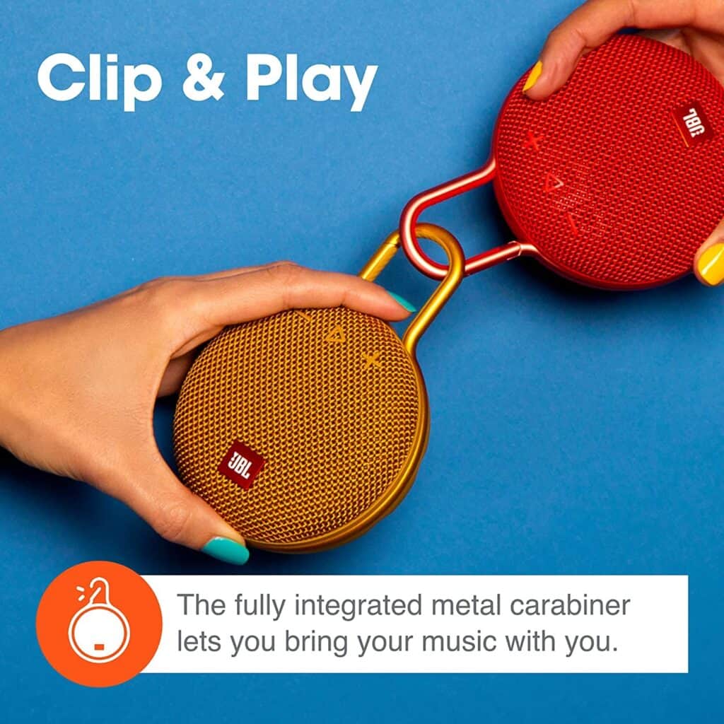 jbl clip 3 integrated metal carabiner