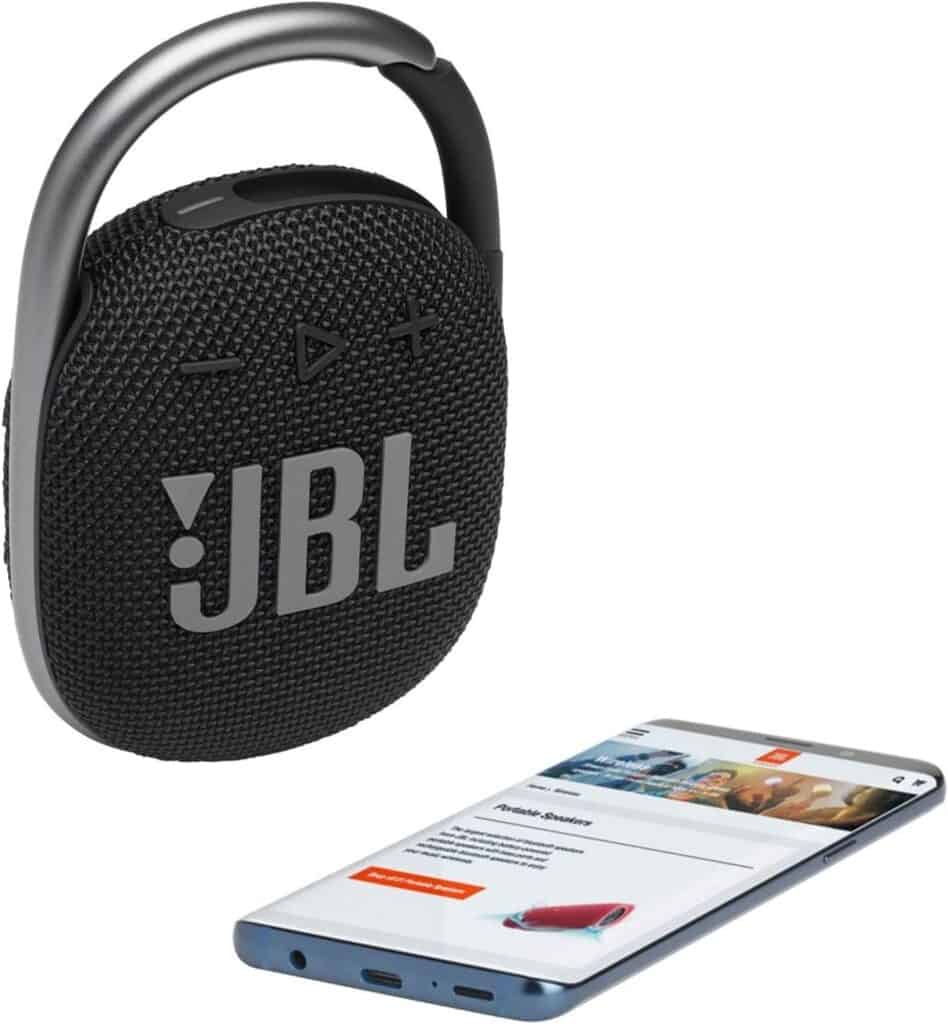 jbl clip 4 portable speaker with bluetooth