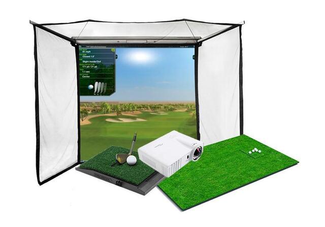 optishot 2 golf in a box pro golf simulator