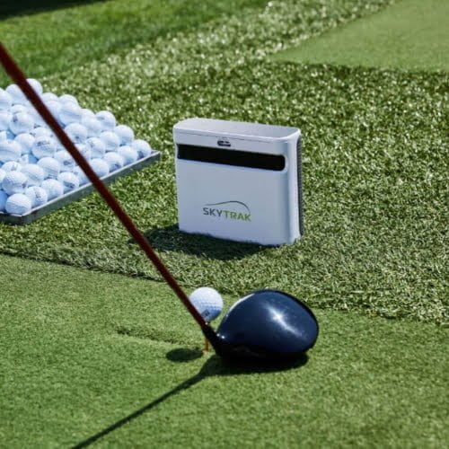 skytrak on driving range