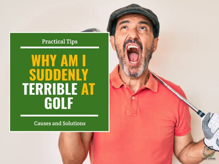 why am i suddenly terrible at golf  frustrated golfer syndrome solutions