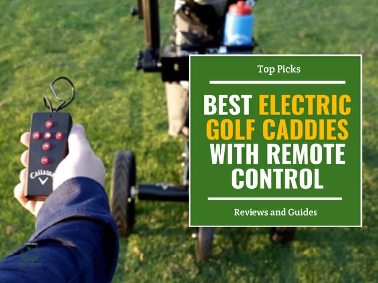 best electric golf caddies with remote control