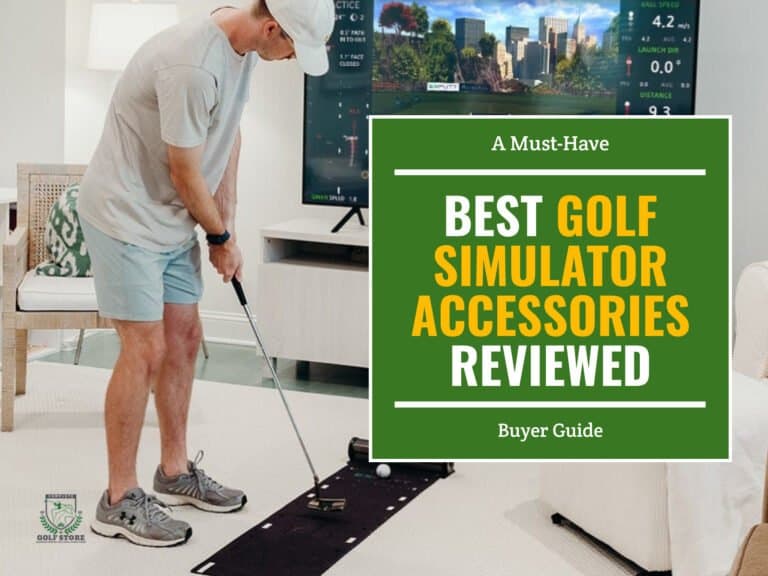 best golf simulator accessories reviewed