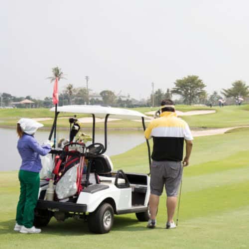 golf course carts
