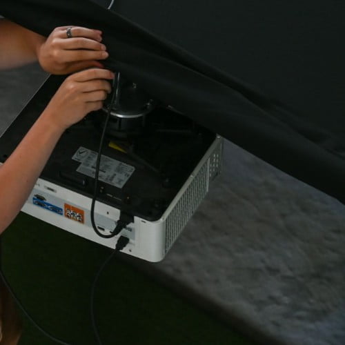 projector positioning