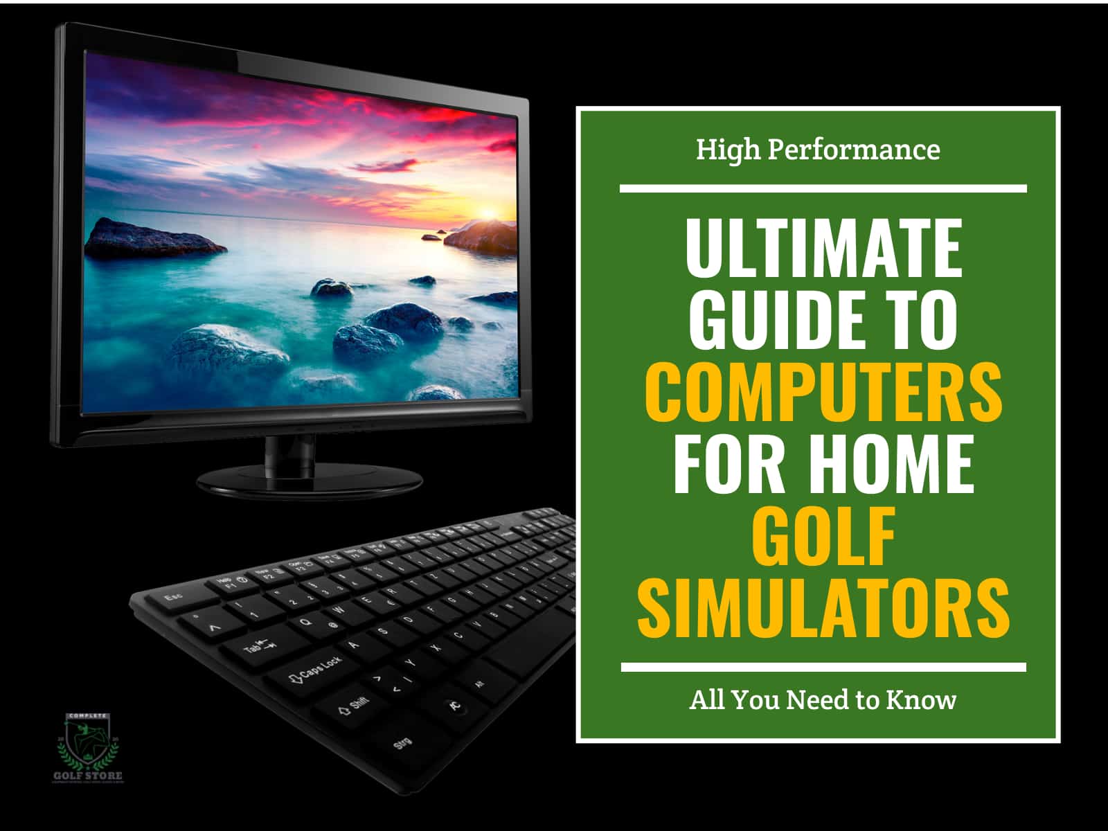 Computers for Home Golf Simulators