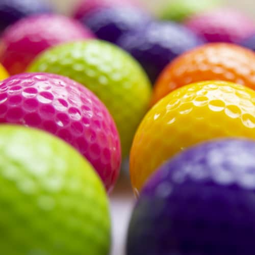 Golf Ball Colors
