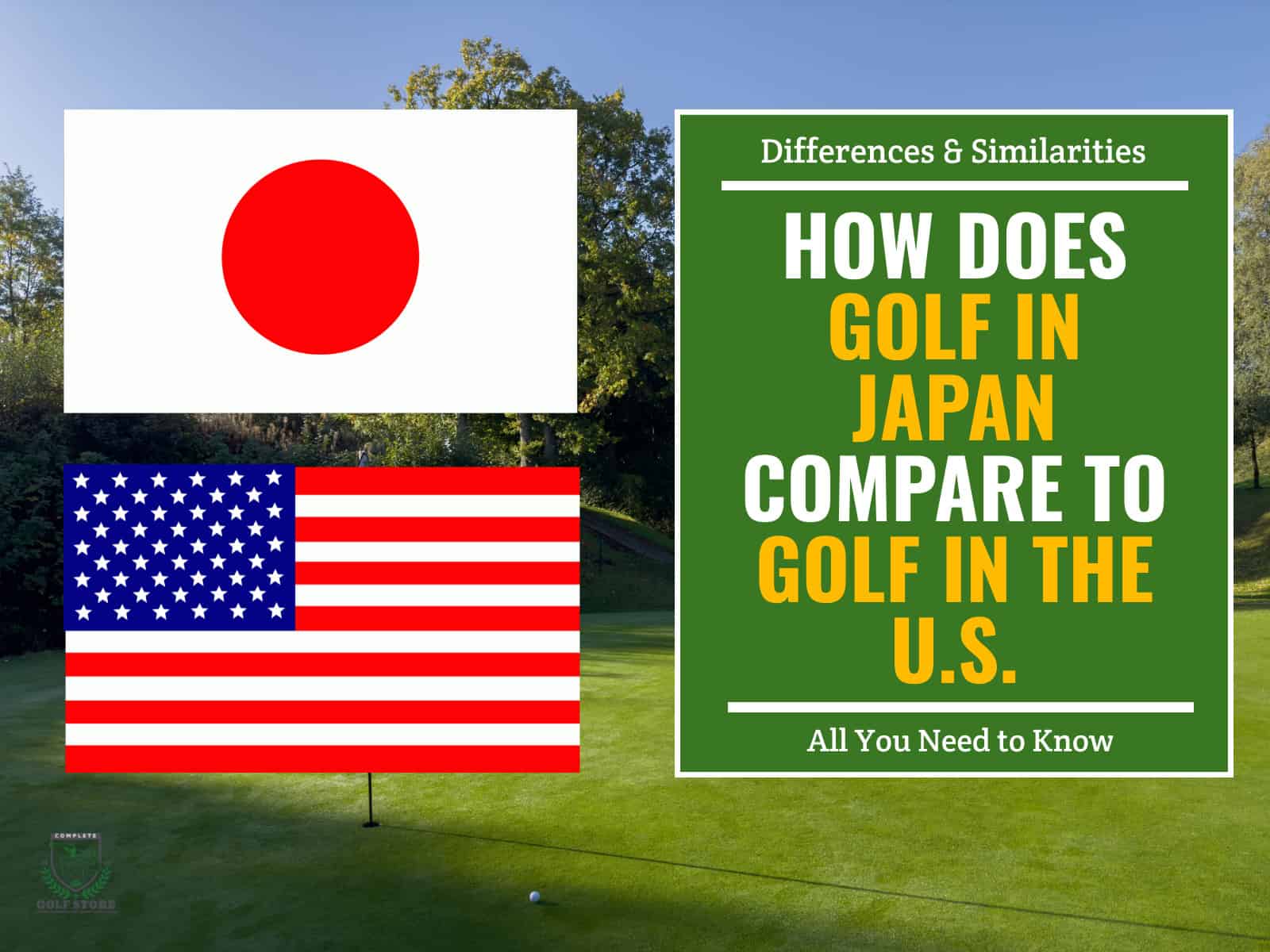 How Does Golf in Japan Compare to Golf in the U.S.