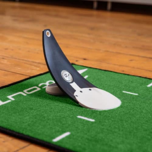 PuttOut Putting Mat and Trainer Bundle