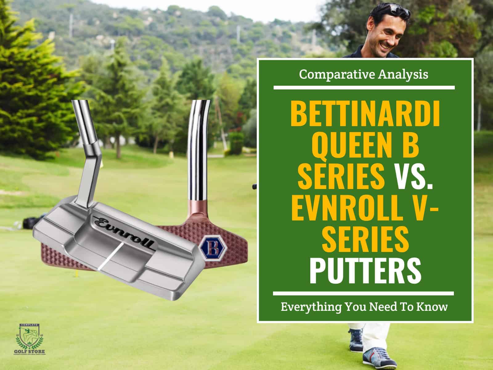 Bettinardi Queen B Series vs. Evnroll V-Series Putters