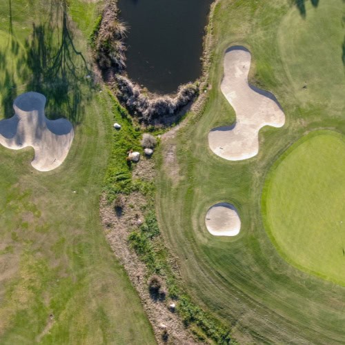Golf course map