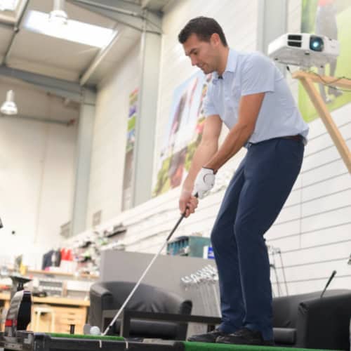 Golf indoor play