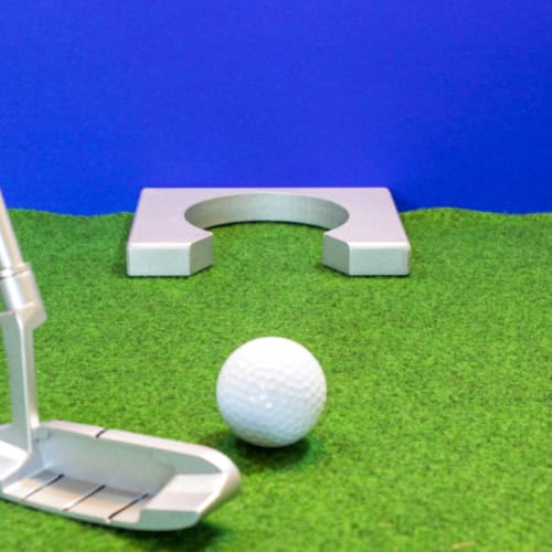 Golf putting drill