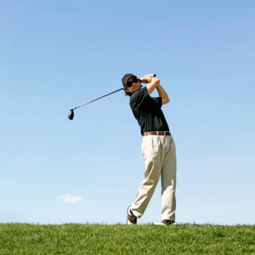 Golf shot