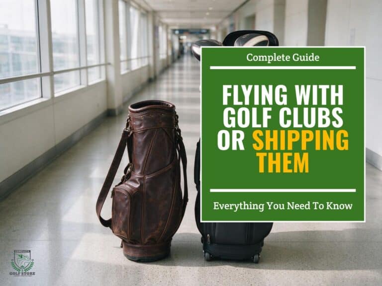 flying vs shipping golf clubs featured